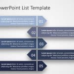 PowerPoint List Template 10 | List PowerPoint Templates | SlideUpLift