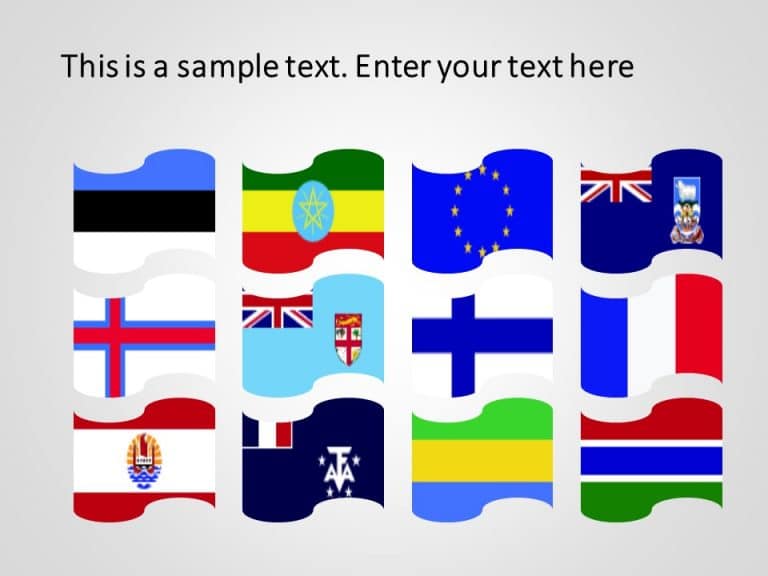 Country flags PowerPoint Template | SlideUpLift