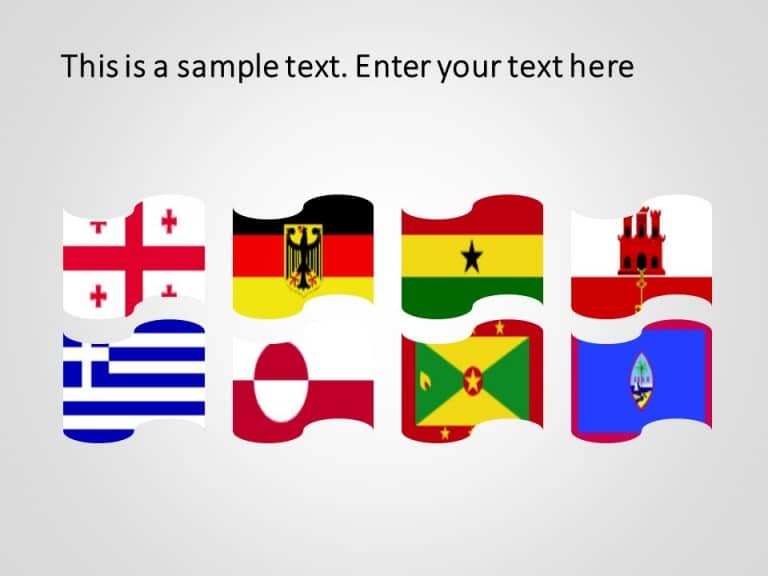 Country flags PowerPoint Template | SlideUpLift