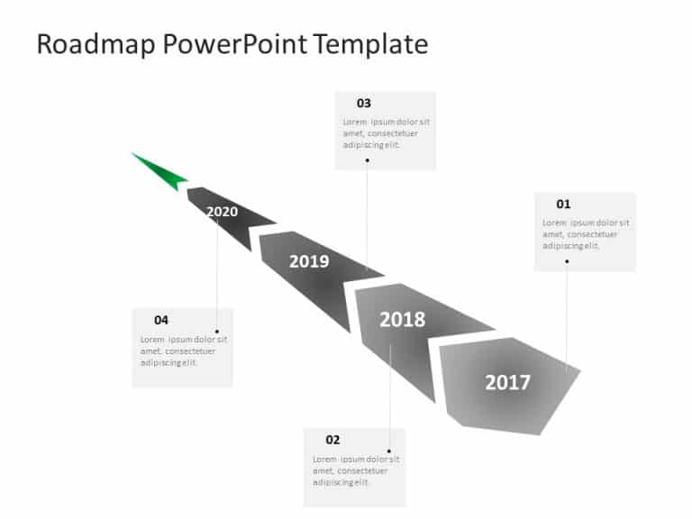 Business Roadmap 20 PowerPoint Template