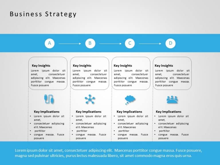 Free Business Strategy 3 PowerPoint Template