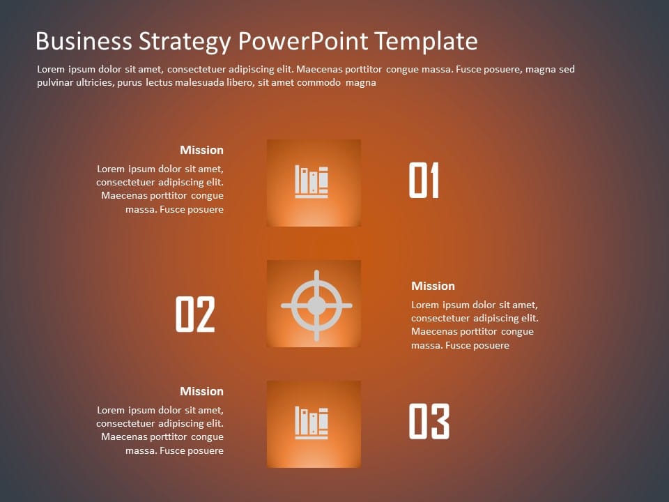 Business Strategy 12 PowerPoint Template & Google Slides Theme