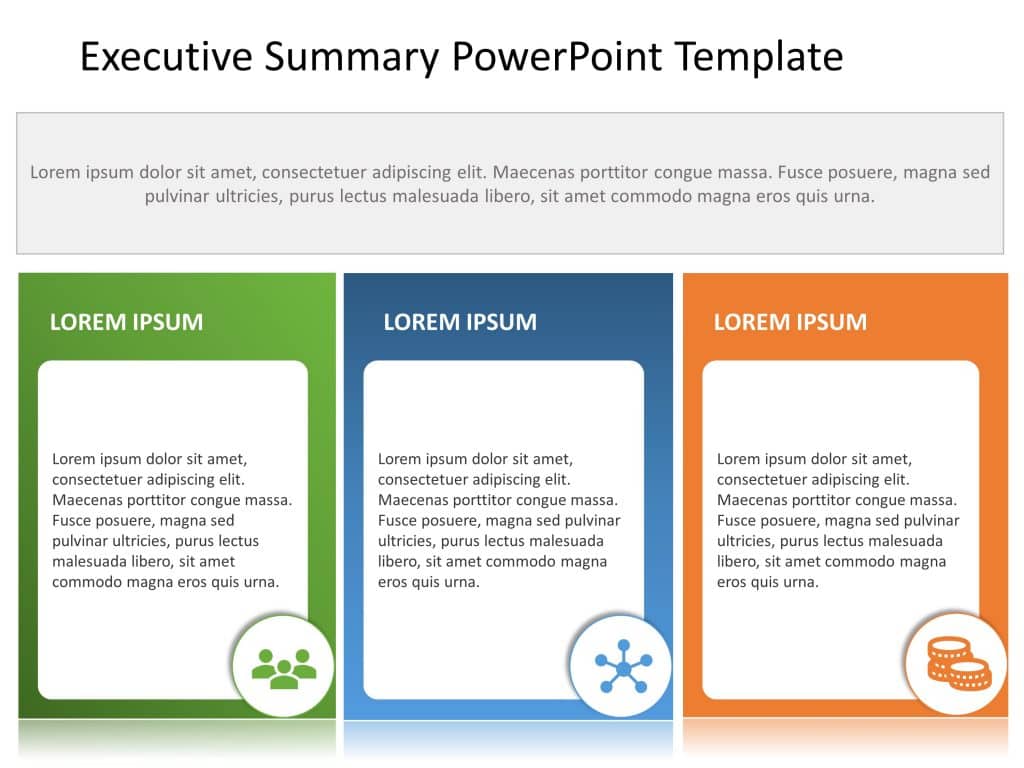 executive summary in powerpoint presentation