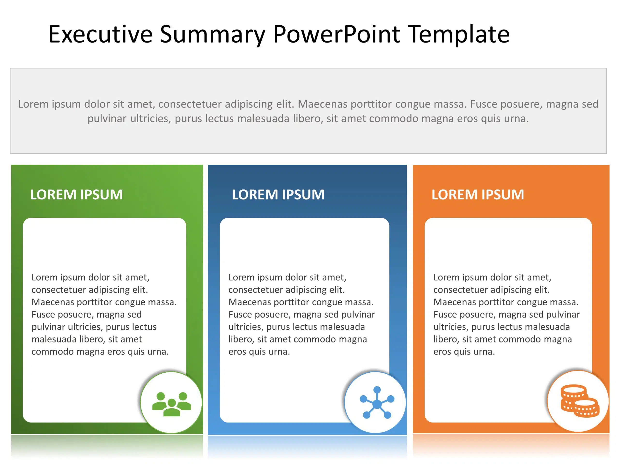 Executive Summary PowerPoint Template & Google Slides Theme