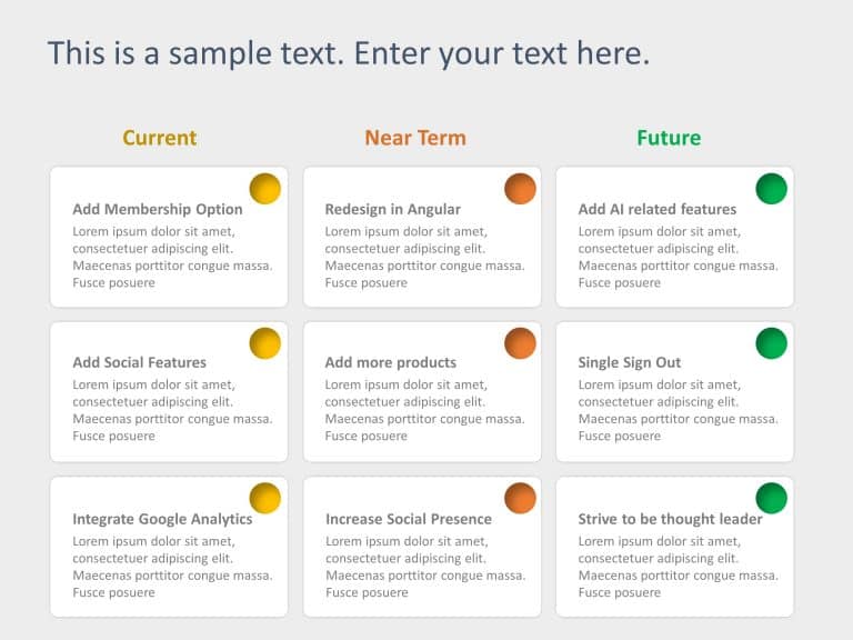 Product RoadMap 14 PowerPoint Template & Google Slides Theme