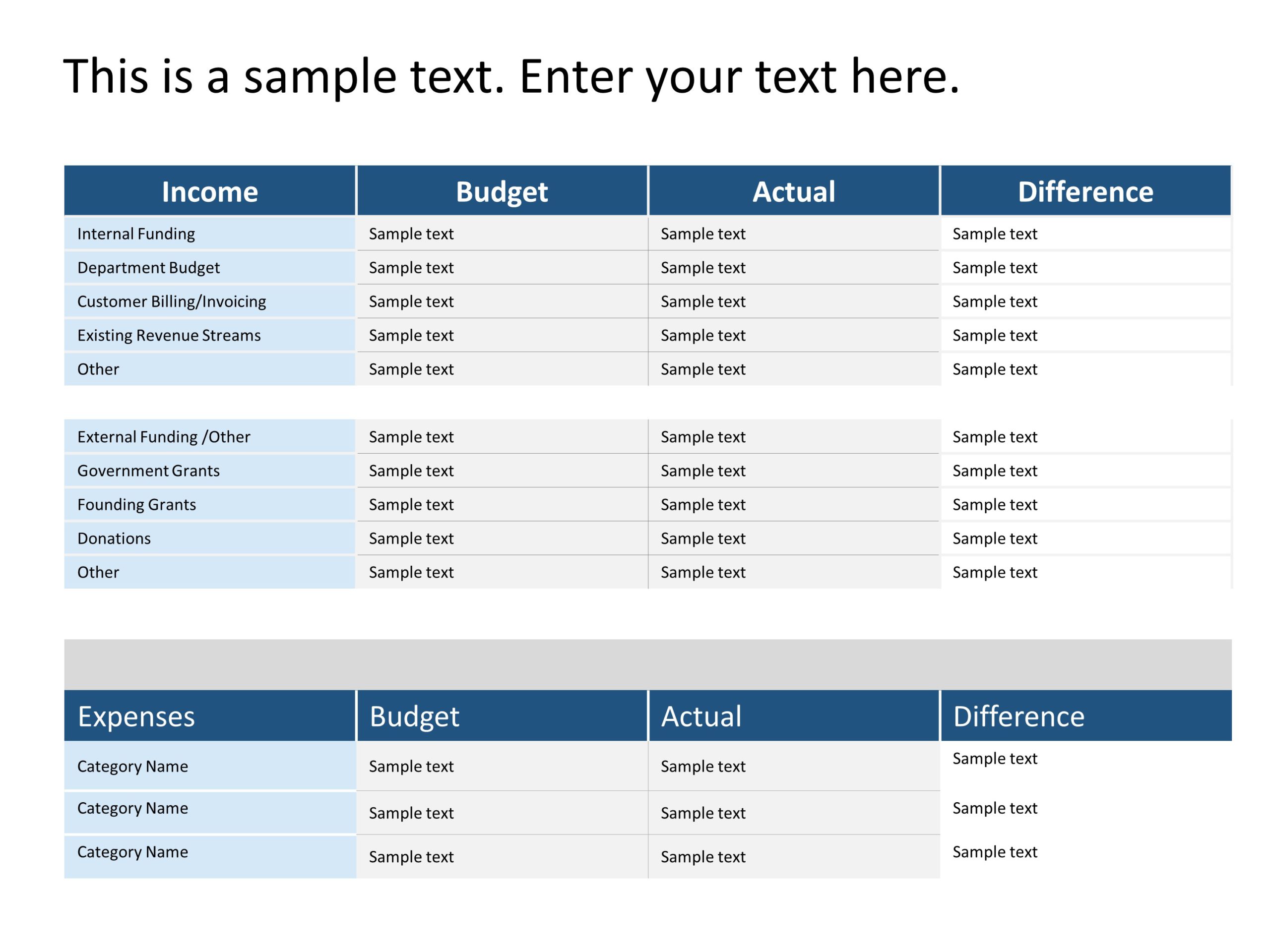 Expense Tracking PowerPoint Template & Google Slides Theme