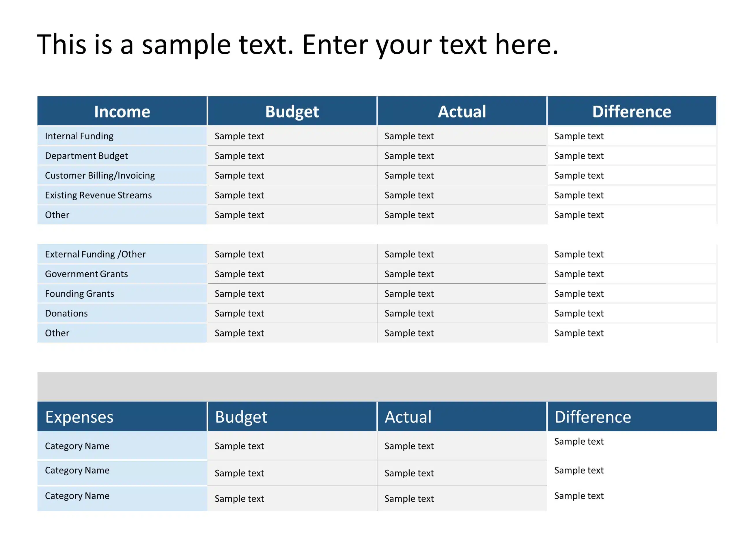 Expense Tracking PowerPoint Template & Google Slides Theme