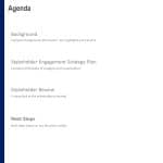 Stakeholder Engagement Strategy Deck PowerPoint Template & Google Slides Theme 10