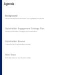 Stakeholder Engagement Strategy Deck PowerPoint Template & Google Slides Theme 1