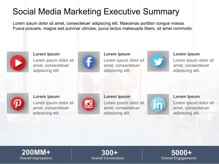 Social Media Marketing Deck PowerPoint Template & Google Slides Theme 1