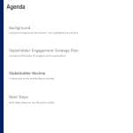 Stakeholder Engagement Strategy Deck PowerPoint Template & Google Slides Theme 5