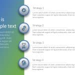 4 Steps Business Strategy PowerPoint Template