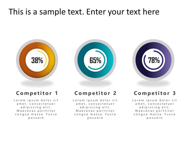 Competitor Analysis PowerPoint Template & Google Slides Theme