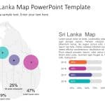 Sri Lanka Map 3 PowerPoint Template & Google Slides Theme