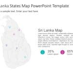 Sri Lanka Map PowerPoint Template 4