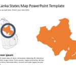 Sri Lanka Map PowerPoint Template 5