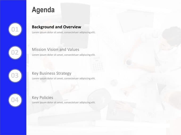 Company Overview Deck PowerPoint Template & Google Slides Theme 1