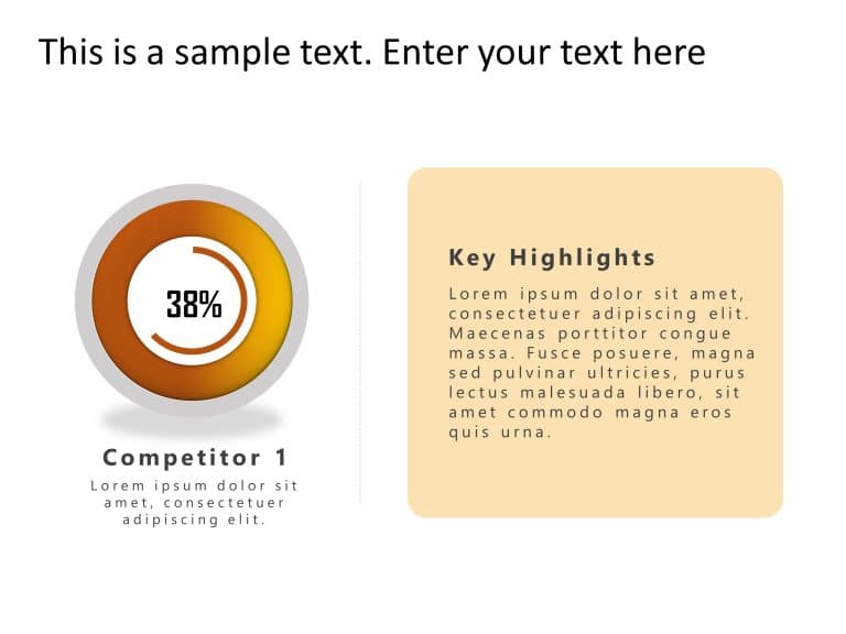 Free Competitor Analysis PowerPoint Template