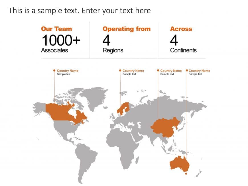 Company Global Profile PowerPoint Template