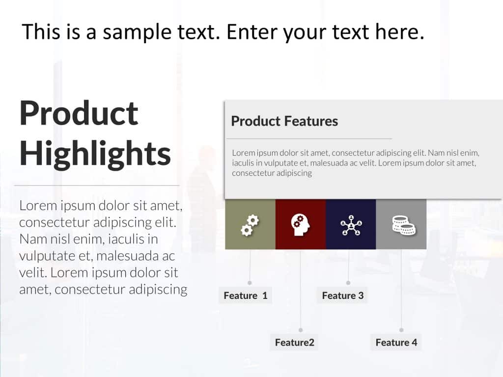Detailed Product Features Powerpoint Template 7783