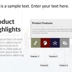 Free Product Features Callout PowerPoint Template
