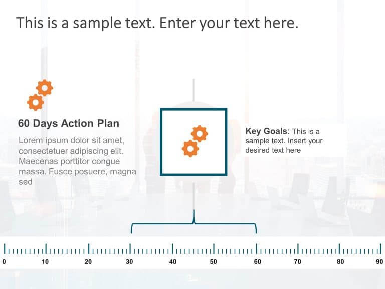 30 60 90 day plan PowerPoint Template 8 & Google Slides Theme 1
