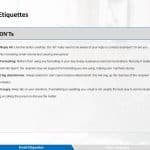 Business Etiquettes and Guidelines PowerPoint Template & Google Slides Theme 3