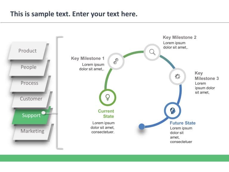 Detailed Strategy Roadmap PowerPoint Template & Google Slides Theme 4