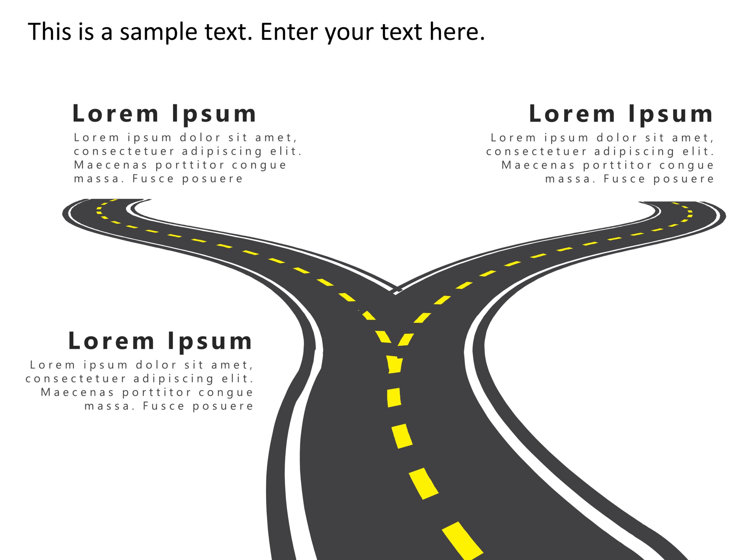 powerpoint road template