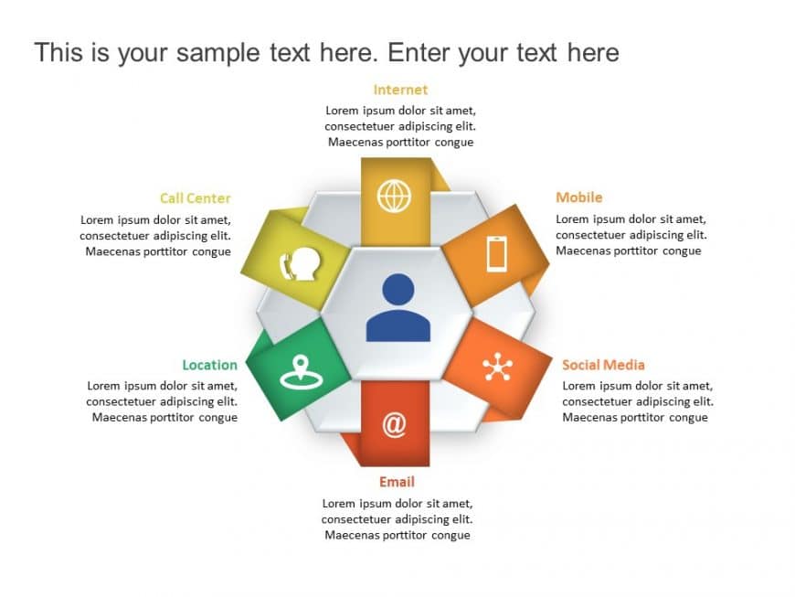 Customer Experience and Engagement PowerPoint Template