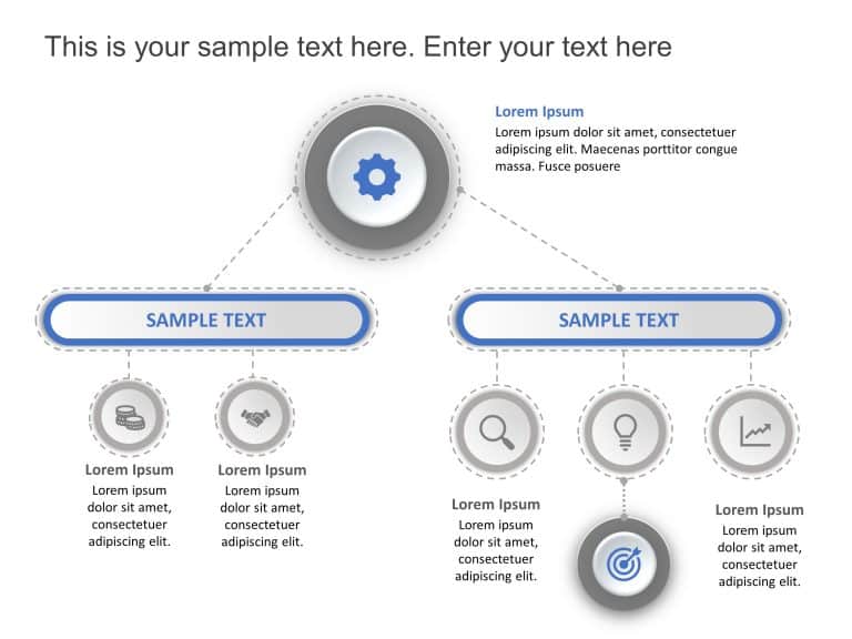 Decision Tree 1 PowerPoint Template & Google Slides Theme