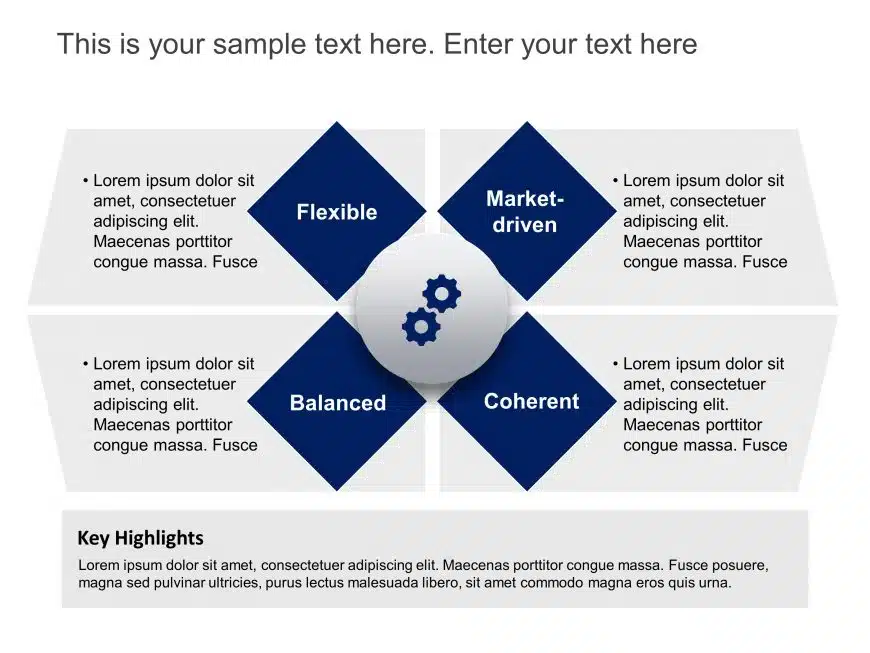 Product Strategy 4 PowerPoint Template