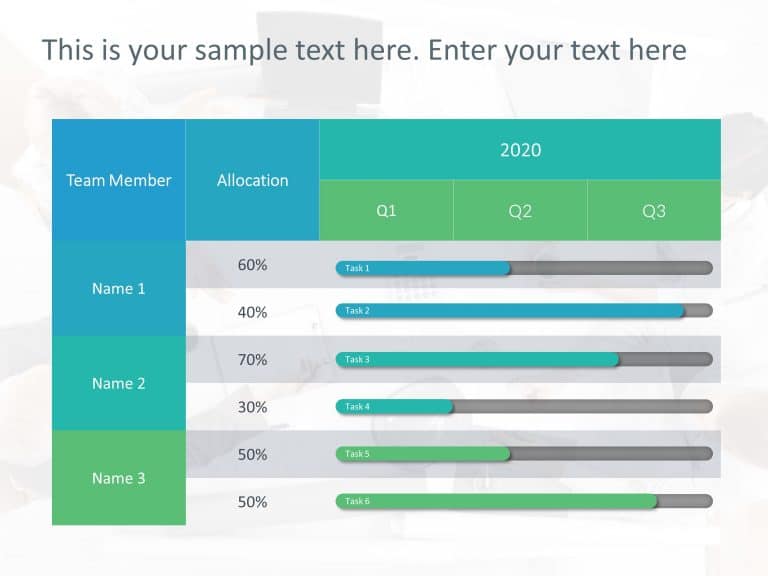 Resource Allocation 2 PowerPoint Template & Google Slides Theme