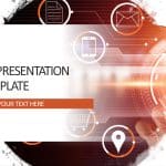 IOT Presentation Cover Slide 2 PowerPoint Template & Google Slides Theme