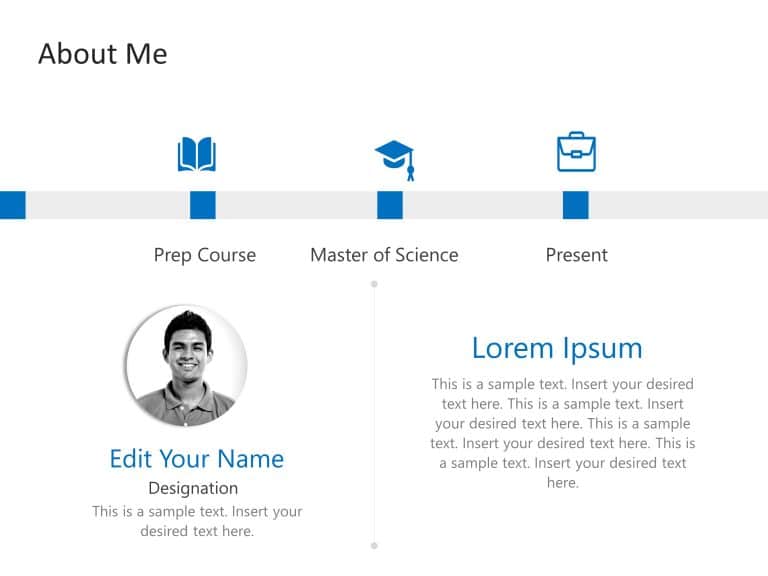 Interview Resume Presentation PowerPoint Template & Google Slides Theme 2