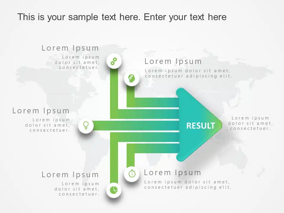 Multiple Path Options 2 PowerPoint Template & Google Slides Theme