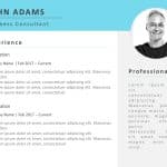 Resume Professional PowerPoint Template 2 & Google Slides Theme