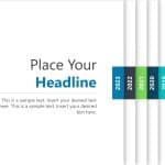 Animated Timeline PowerPoint Template