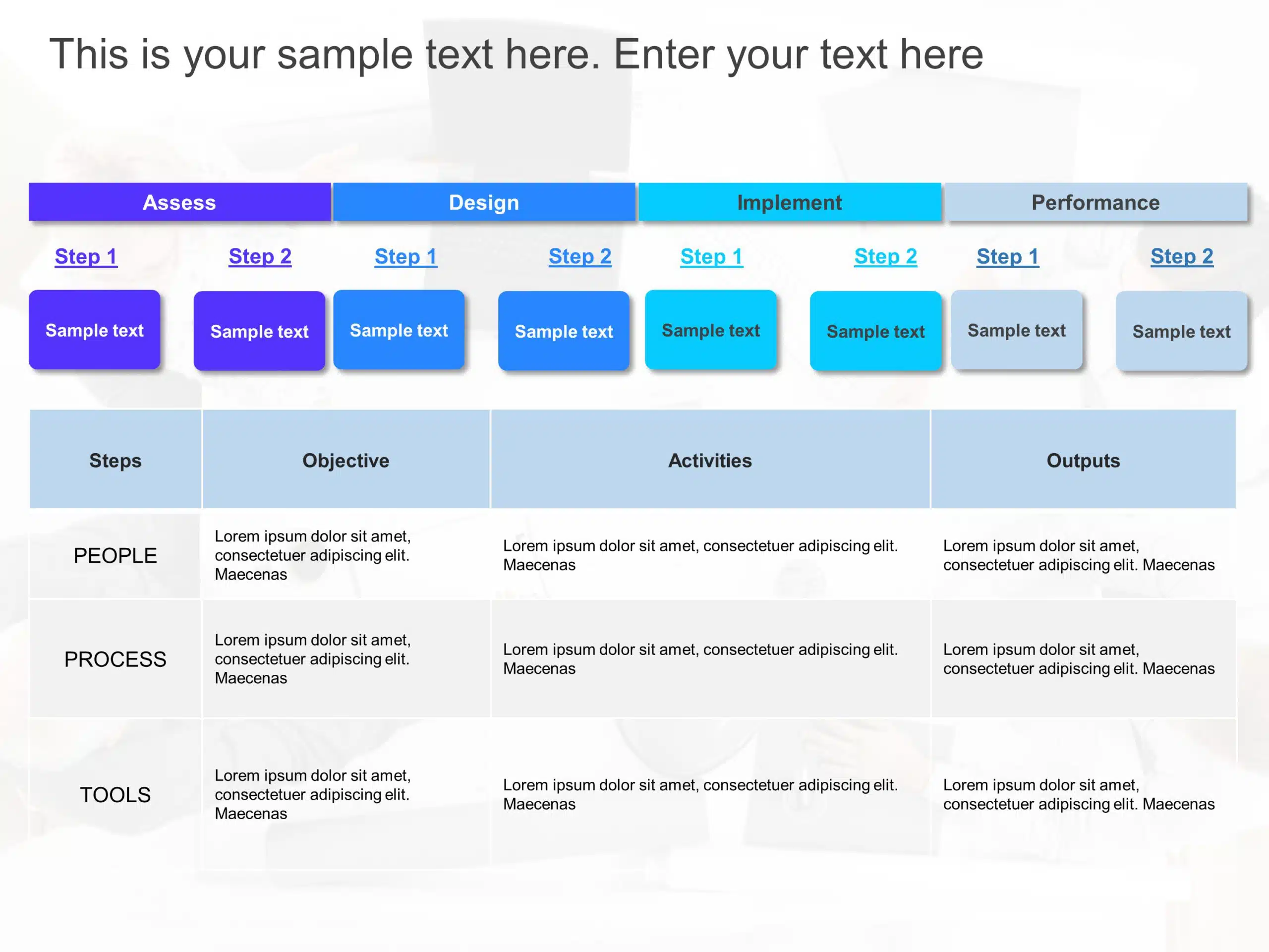 powerpoint template process