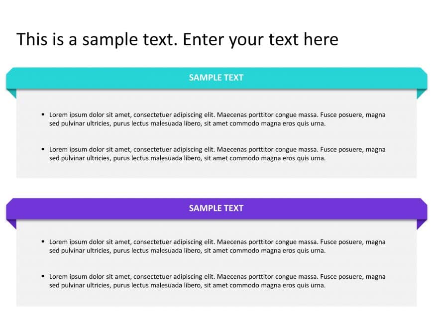 Box List 14 PowerPoint Template