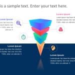 Funnel Analysis Diagram PowerPoint Template & Google Slides Theme