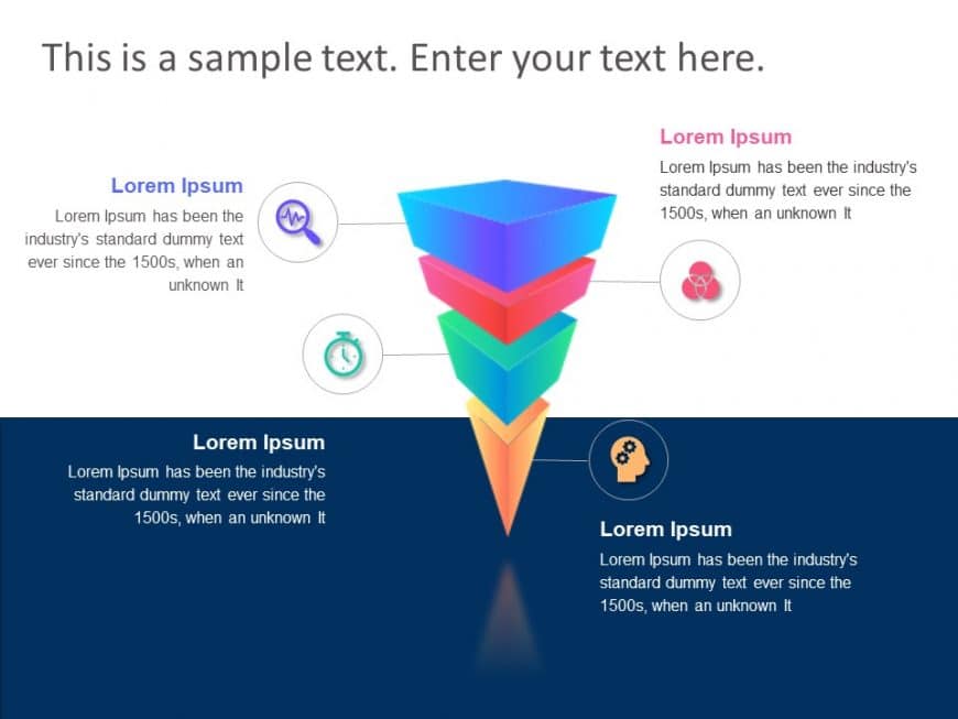 Funnel Analysis Diagram PowerPoint Template