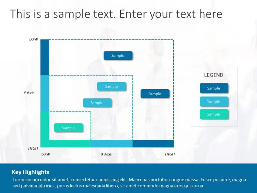 Market Analysis Graph PowerPoint Template