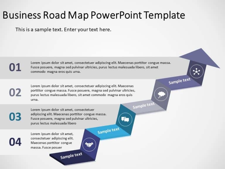 Business Roadmap PowerPoint & Google Slides Template Theme 9