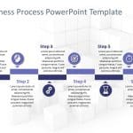 Business Process PowerPoint Template 6 | Process Flow PowerPoint ...