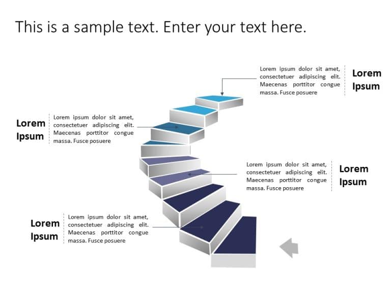 Staircase Roadmap 1 PowerPoint Template & Google Slides Theme 9