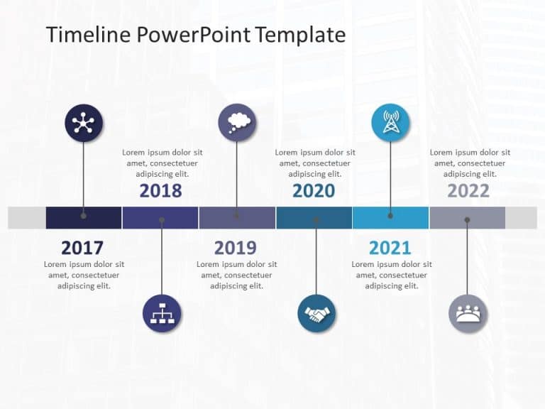 Timeline 54 PowerPoint Template & Google Slides Theme 9