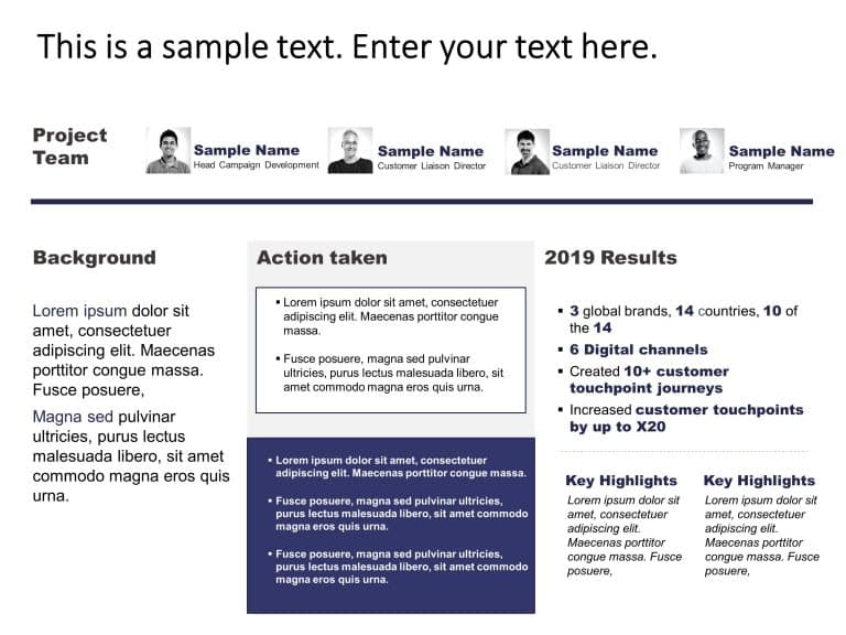 Project Executive Summary PowerPoint Template & Google Slides Theme 9