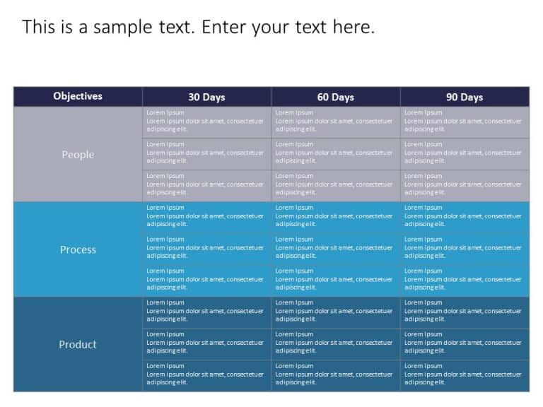 30 60 90 Day Plan PowerPoint Template 26 & Google Slides Theme 9