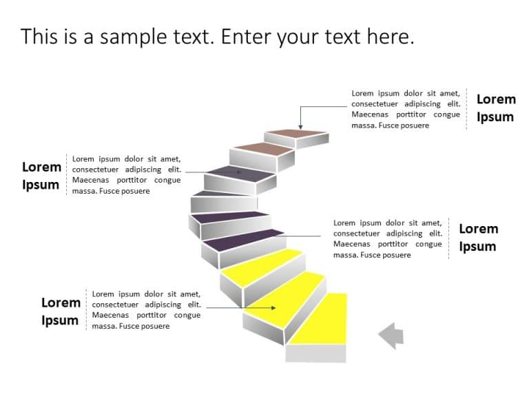 Staircase Roadmap 1 PowerPoint Template & Google Slides Theme 10